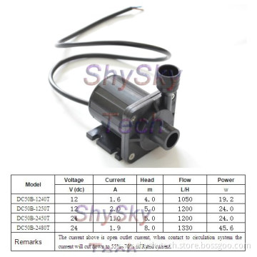 Micro Brushless DC Pump DC50B-T Series Eco-friendly